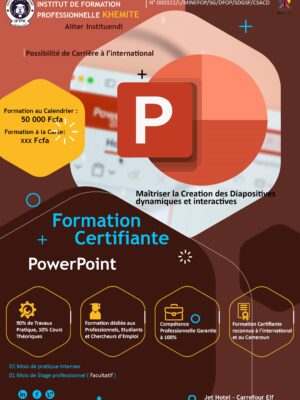 Formation Microsoft Ms PowerPoint