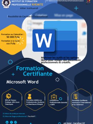 Formation Microsoft Ms Word