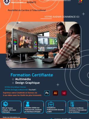 Formation en design graphique 2D & 3D et infographie