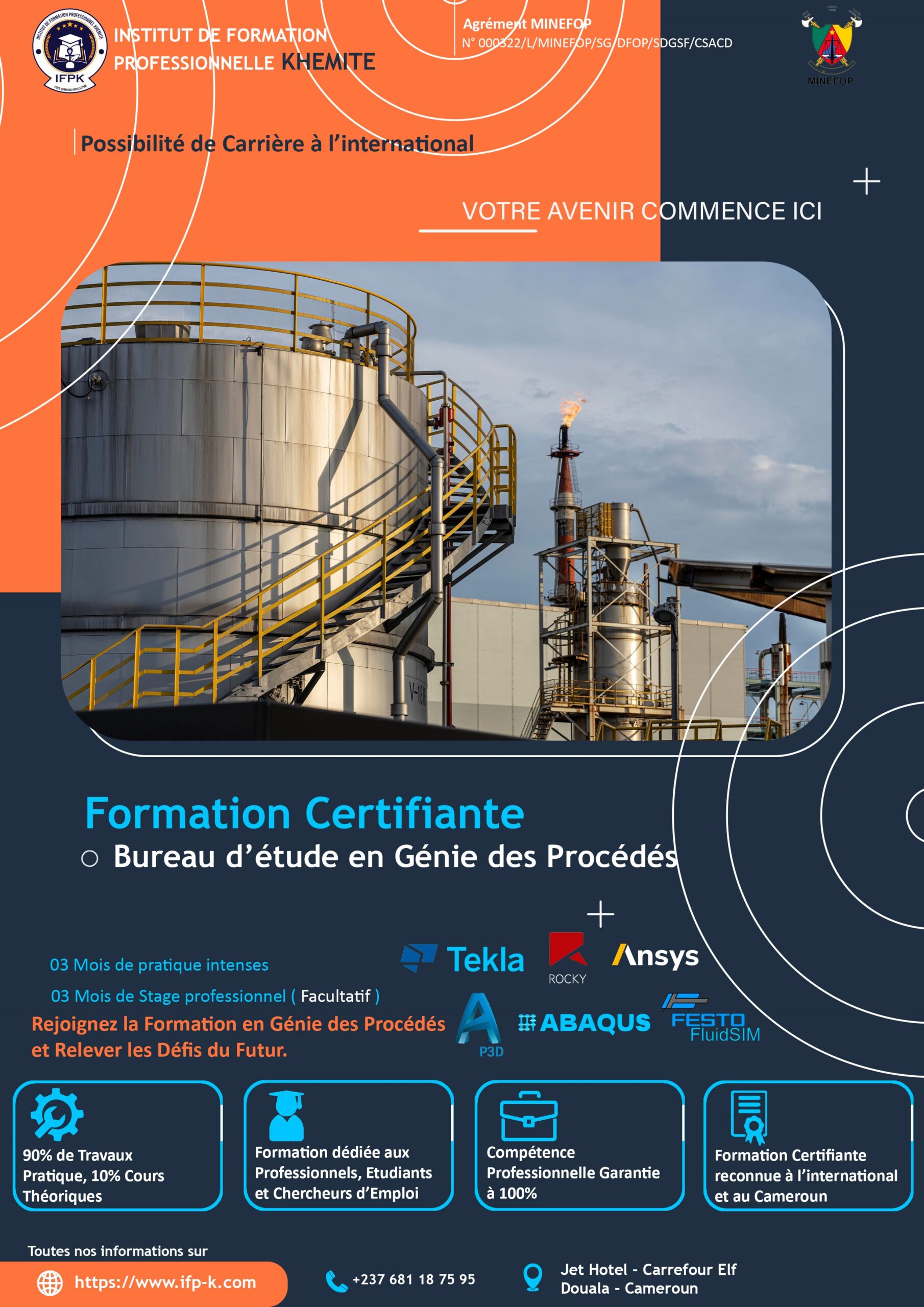 Formation en génie des procédés et tuyauterie industrielle